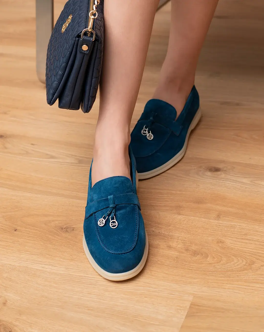 Genuine nubuck leather Women Casual Shoes